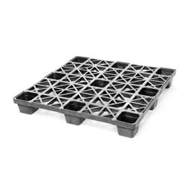 Nestable Light Duty Open Deck Pallet Plastic 4-Way 43