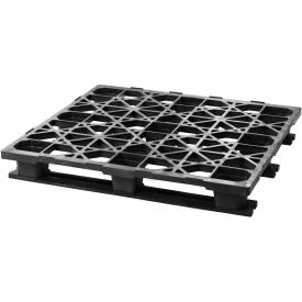 Rackable Automotive Open Deck Pallet Plastic 4-Way Entry 48