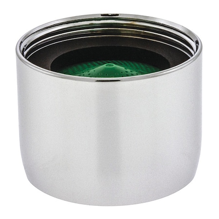 1.5 gpm Outlet, 55/64 in - 27 Thread Size, Chrome, Brass MPN:5500705