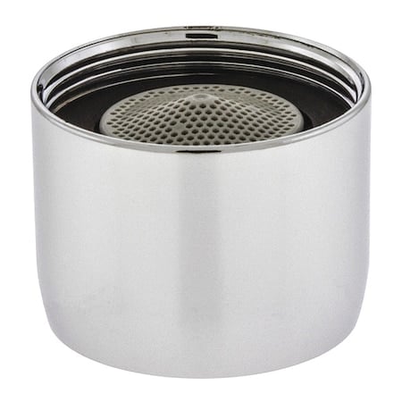 1.5 gpm Outlet, 55/64 in - 27 Thread Size, Chrome, Brass MPN:5500805