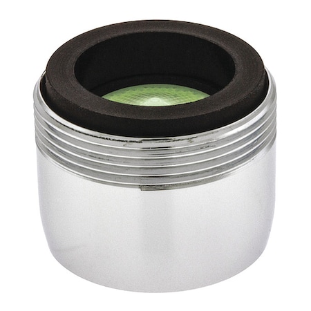 0.5 gpm Outlet, 15/16 in - 27, 55/64 in - 27 Thread Size, Chrome, Brass, 50 PK MPN:5501004