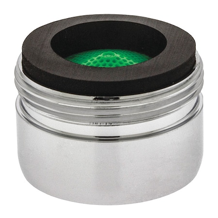 1.5 gpm Outlet, 13/16 in - 27 Thread Size, Chrome, Brass MPN:5501505