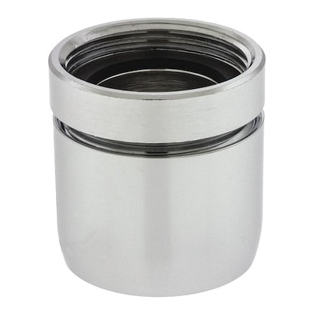 2.2 gpm Outlet, 13/16 in - 24 Thread Size, Chrome, Brass MPN:5502105