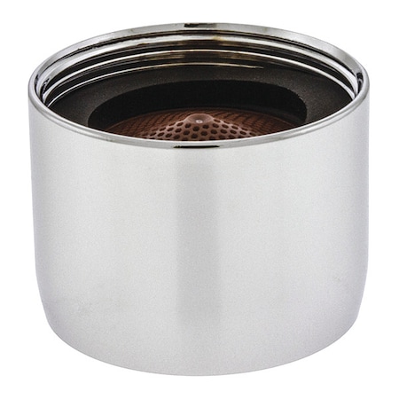 1.8 gpm Outlet, 55/64 in - 27 Thread Size, Chrome, Brass MPN:5509405