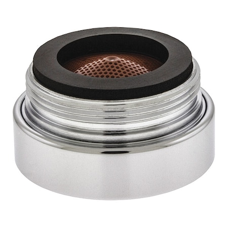 1.8 gpm Outlet, 15/16 in - 27 Thread Size, Chrome, Brass MPN:5509605