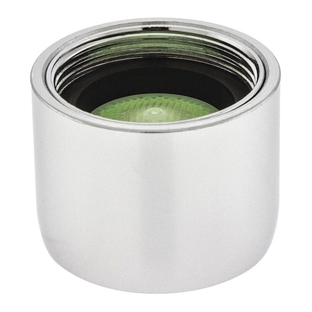 0.5 gpm Outlet, 3/4 in - 27 Thread Size, Chrome, Brass MPN:5510505