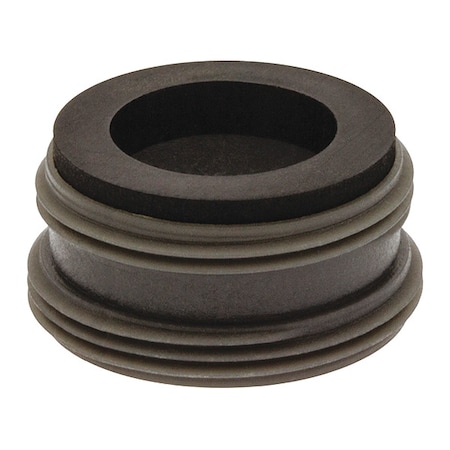 Faucet Outlet Adapter, 15/16 in -27, 55/64 in -27 Thread Size, Acetal, Plastic MPN:5511105
