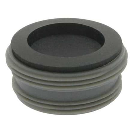 Faucet Outlet Adapter, 13/16 in -27, 55/64 in -27 Thread Size, Acetal, Plastic MPN:5511205