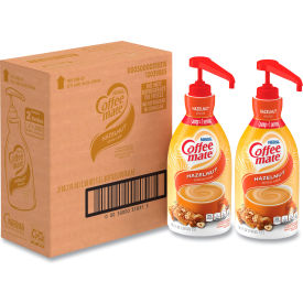 Coffee mate® Liquid Coffee Creamer Hazelnut 1.5 Liter Pump Bottle 2/Carton 31831