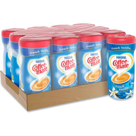 Coffee mate® Non-Dairy Powdered Creamer French Vanilla 15 oz Canister 12/Carton 35775CT