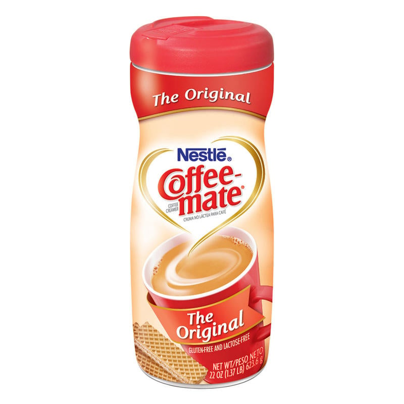Nestle Coffee-mate Powdered Creamer Canister, Original, 22 Oz (Min Order Qty 9) MPN:30212
