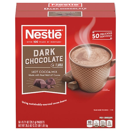 Hot Dark Chocolate Cocoa, 0.71oz., PK50 MPN:70060