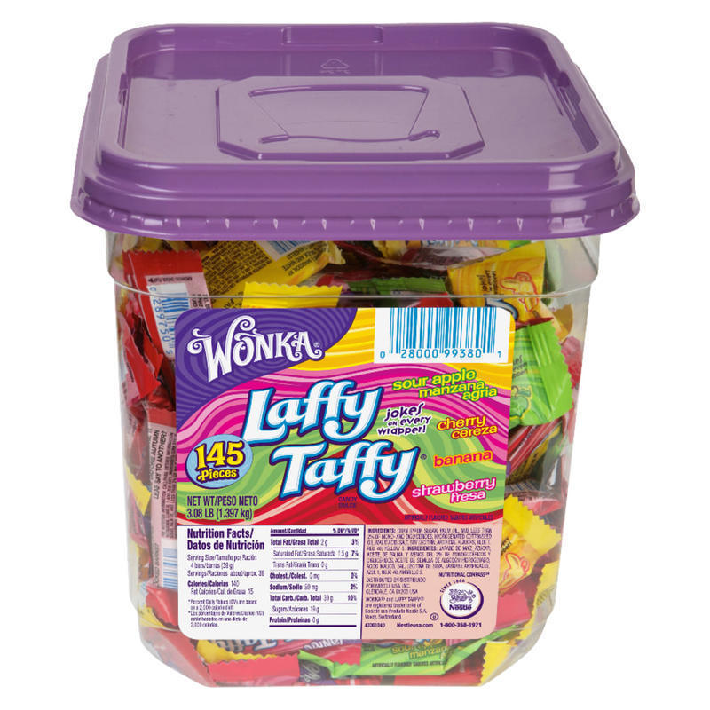 Nestle Laffy Taffy Assorted Tub 3.08 LB MPN:48749