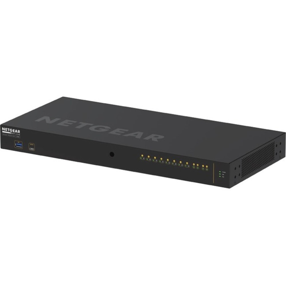 Netgear AV Line M4250-10G2XF-PoE+ Ethernet Switch - 10 Ports - Manageable - 3 Layer Supported - Modular - GSM4212PX100NAS MPN:GSM4212PX-100NAS