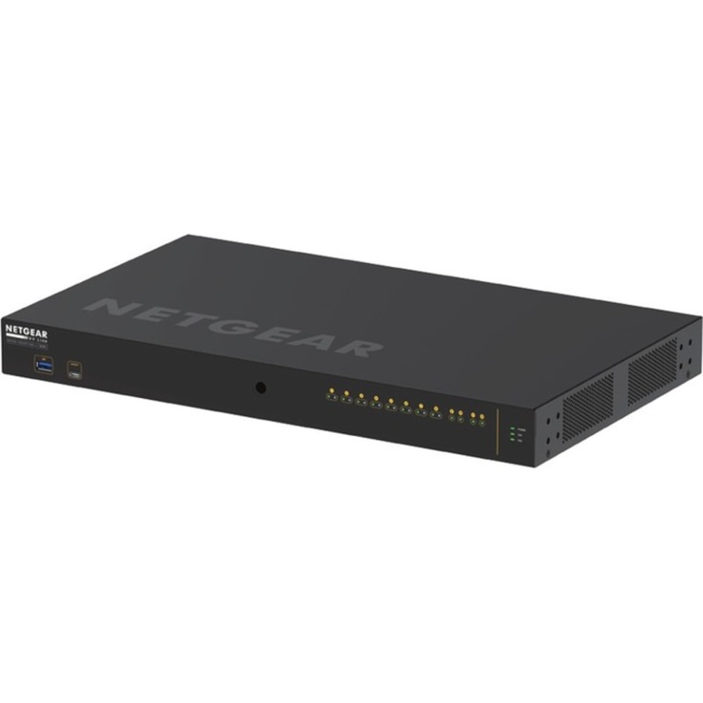 Netgear AV Line M4250-10G2XF-PoE++ Ethernet Switch - 10 Ports - Manageable - 3 Layer Supported - Modular - GSM4212UX100NAS MPN:GSM4212UX-100NAS