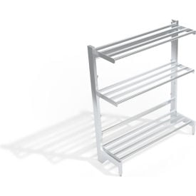 New Age HD-Bar Cantilever Aluminum Shelving Unit 3 Shelves 62-3/4