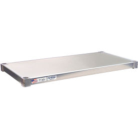 New Age Industrial Standard Solid Adjustable Aluminum Shelf with Marine Edge 36