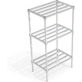New Age Standard HD-Bar Adjustable Aluminum Shelving Unit 3 Shelves 36