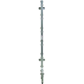 New Age Industrial Aluminum Cantilever Rack Free Standing Common Upright 27 1/4