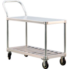 New Age Industrial Heavy Duty Stocking Utility Cart w/ Handle 800 lb. Capacity 18