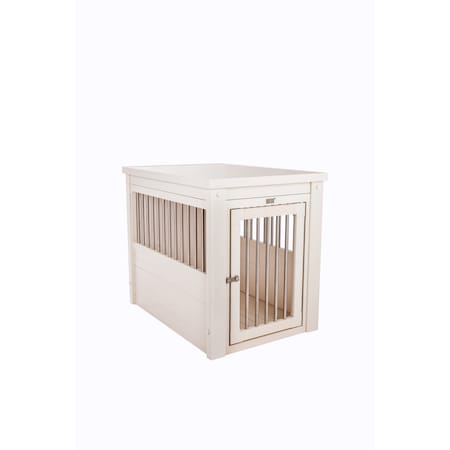 ECOFLEX Dog Crate, Antique White Medium MPN:EHHC404M
