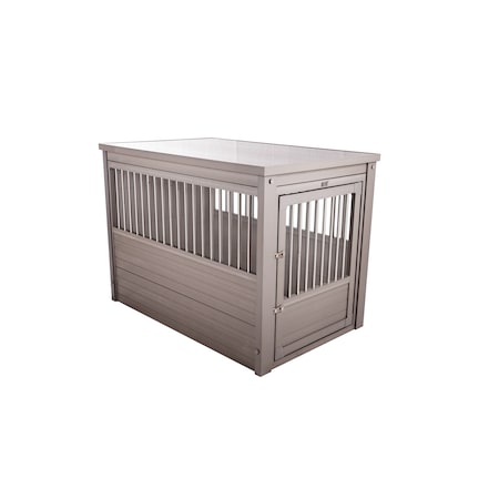 ECOFLEX Dog Crate, Gray, XL MPN:EHHC405XL