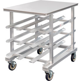 New Age Industrial Counter Height Can Racks 54(#10 Can) 72(#5 Can) Stainless Top 1235