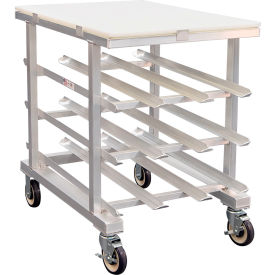New Age Industrial Counter Height Can Racks 54 (#10 Can) 72 (#5 Can) Poly Top 1237