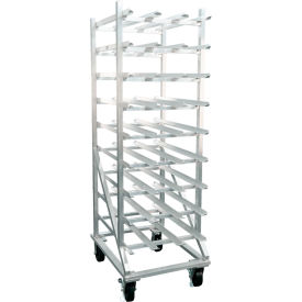 New Age Industrial Mobile Heavy Duty Full Size Can Racks 162(#10 Can) 216(#5 Can) Aluminum 1250CK