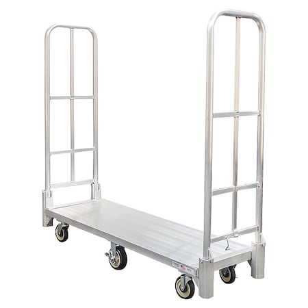 Platform Truck, 1500lb, Deck 62x20x9 5/8
