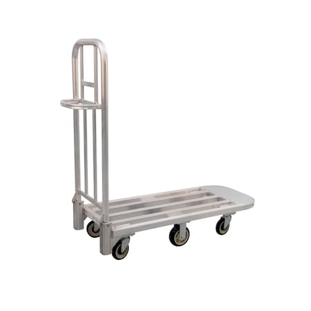 Utility Cart, Aluminum, 1200 lb Load Capacity, 55-1/4