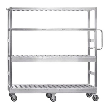 Flat Shelf Utility Cart, 800 lb Load Capacity, 79-1/4