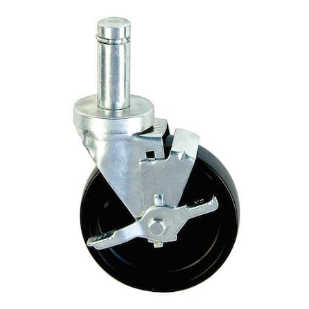 Swivel Stem Caster, Polyolfin, 5 in., 300 lb. MPN:C440
