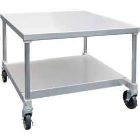 New Age Industrial Heavy Duty Mobile Modular Equipment Stand with Undershelf 48