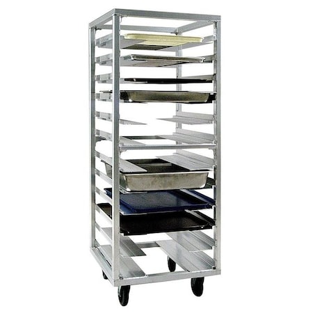 Roll In Stepped Angle Rack, 12 PR Slides MPN:1635