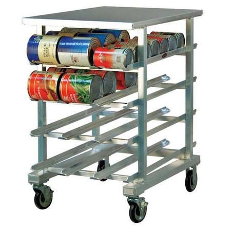 Can Rack, SS Top, 25W x 35D x 41 in. H MPN:1225