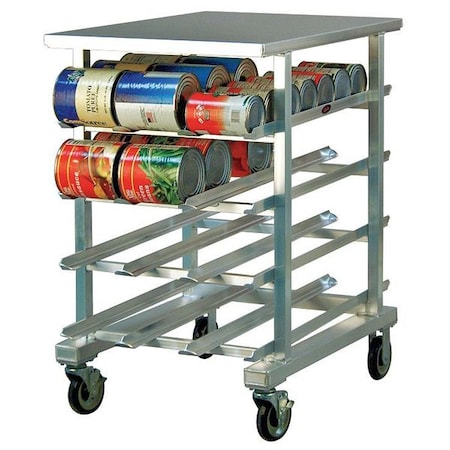 Can Rack, Alum Top, 25W x 35D x 41 in. H MPN:1226