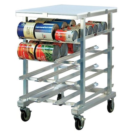 Can Rack, Poly Top, 25W x 35D x 41 in. H MPN:1227
