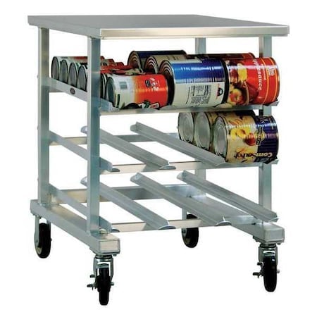 Can Rack, SS Top, 25W x 35D x 35 in. H MPN:1235