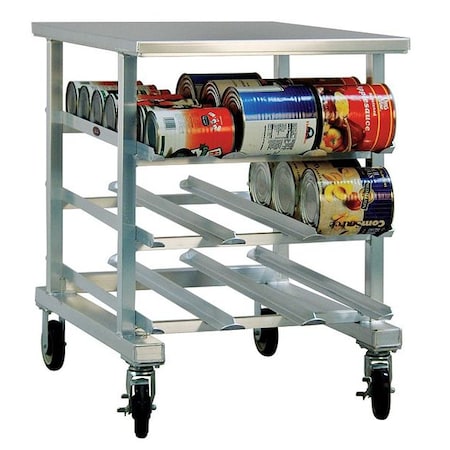 Can Rack, Alum Top, 25W x 35D x 35 in. H MPN:1236