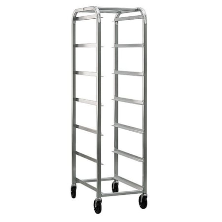 Bin Cart, 18 7/8 in W, 71 in H, Silver MPN:6263