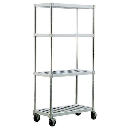 Mobile Pot and Pan Rack, 74 in H, 60 in W MPN:PM2460