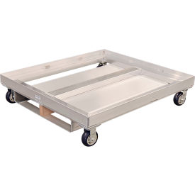 New Age Industrial Bulk Container Aluminum Dolly Side Load 49