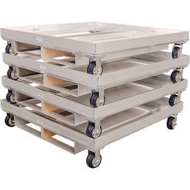 New Age Industrial Bulk Container Aluminum Dolly End Load 49