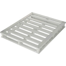 New Age Open Deck Pallet Aluminum 4-Way Entry 40