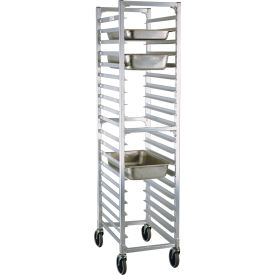 New Age Industrial Aluminum Steam Table Pan Racks 18 Pan Capacity 16-1/4
