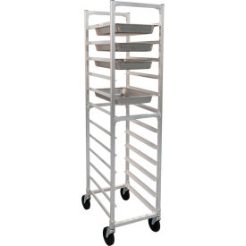 New Age Industrial Aluminum Steam Table Pan Racks 10 Pan Capacity 16-1/4