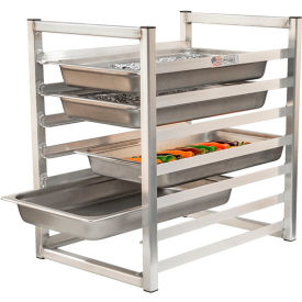New Age Industrial Aluminum Insert Rack 7 Pan Capacity 15-7/8