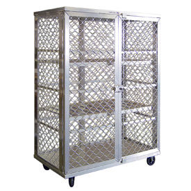 New Age 97621 Aluminum Amplimesh Security Cage Truck 49 x 26-3/4 x 71 97621