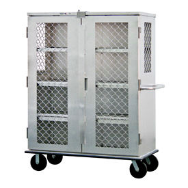 New Age 99814 Aluminum Amplimesh Security Cage Truck 57-1/4 x 28-1/4 x 74-1/2 99814